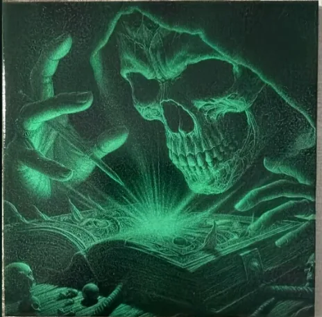 Laser engraving by Kovács György, made with DithX